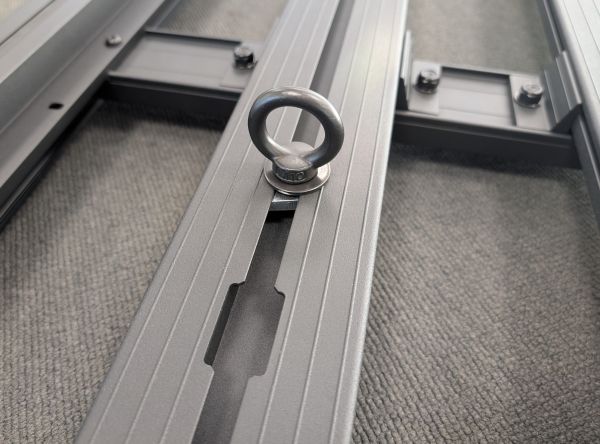Ringschraube / Ringöse  M10 schwarz Edelstahl